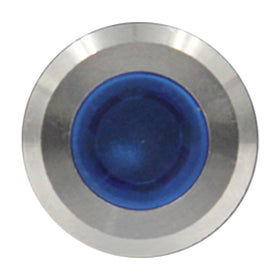 Stainless Steel 12mm Panel Mount LED - 0