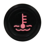 LED Indicator Dash Light with Symbols Water Temperature