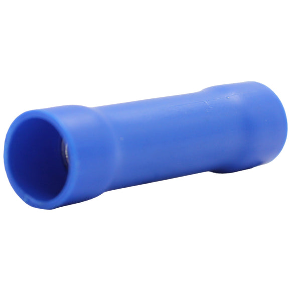 Insulated Crimp Butt Blue 