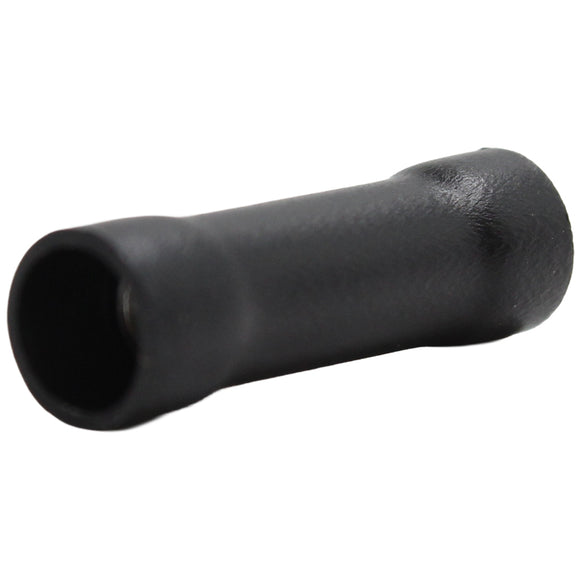 Insulated Crimp Butt Black