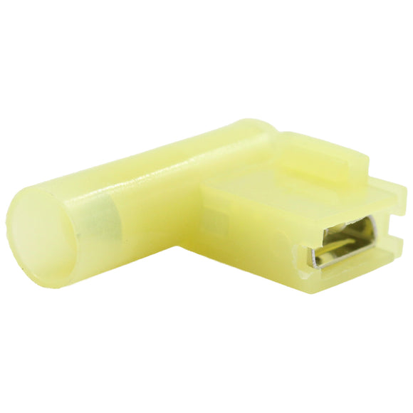 6.3mm 90°/Flag Spade Terminals Yellow