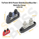 Sizing Guide TwTwin M10 Power Distribution/Bus Bar - Bolt-On Cover