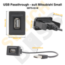 USB Passthrough - suit Mitsubishi Small-6