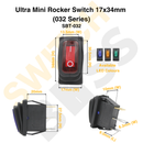 Ultra Mini Rocker Switch 17x34mm (032 Series)-13