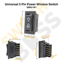 Universal 5 Pin Power Window Switch-11