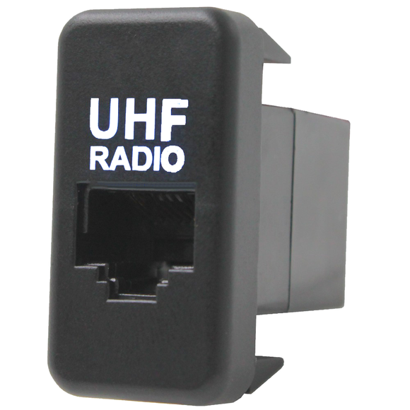 UHF RJ45 Pass Through w/ LED - suit Toyota Large