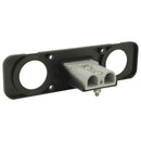 50A Anderson Plug + 2 Round Cut-outs - Flush Mount