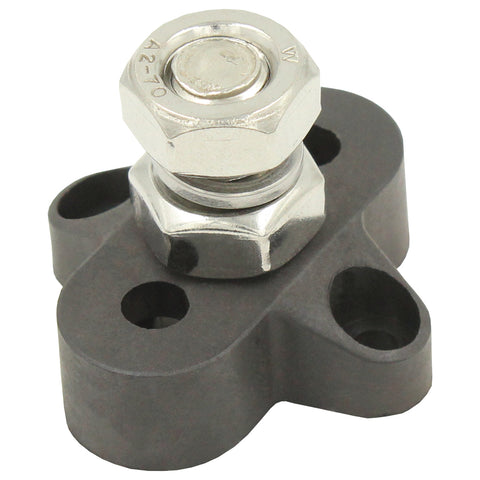 Single M10 Terminal Post/Bus Bar - Side Mount