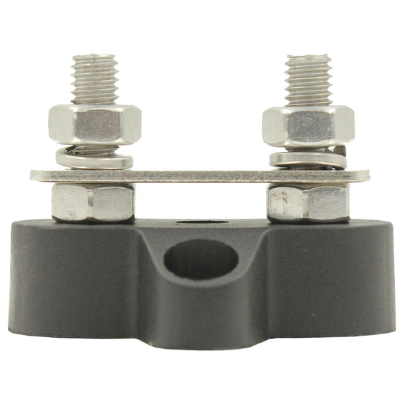 twin m6 power side mount black