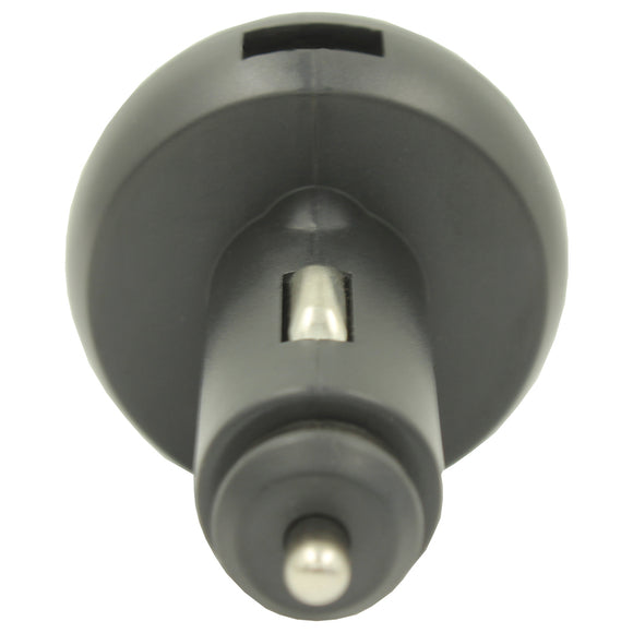 Car USB Charger + Volt + Temperature