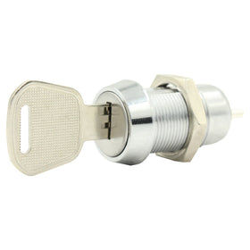 Mini Barrel On-Off Key Switch - 19mm