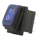 blue led switch