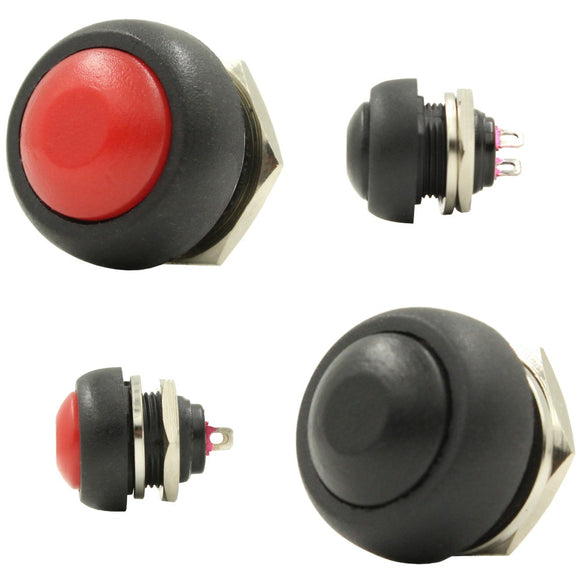 12mm Round (On)-Off red
