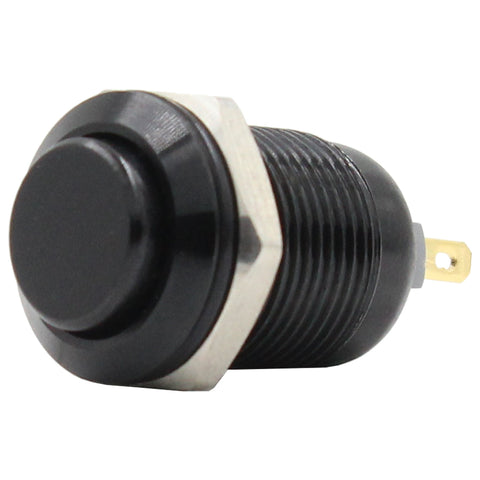 12mm Aluminium (On)-Off Push Button Switch (T-A01 Series)