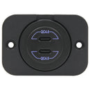 usb dual type c charger