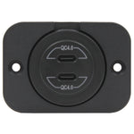 Dual Type-C USB Charger - Round
