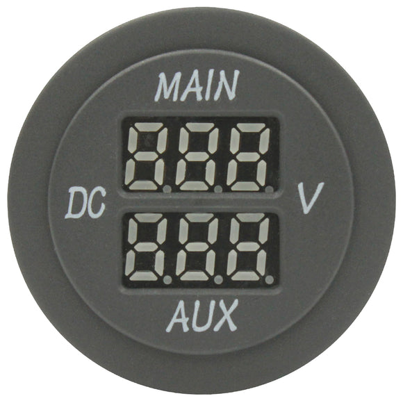 volt meter round