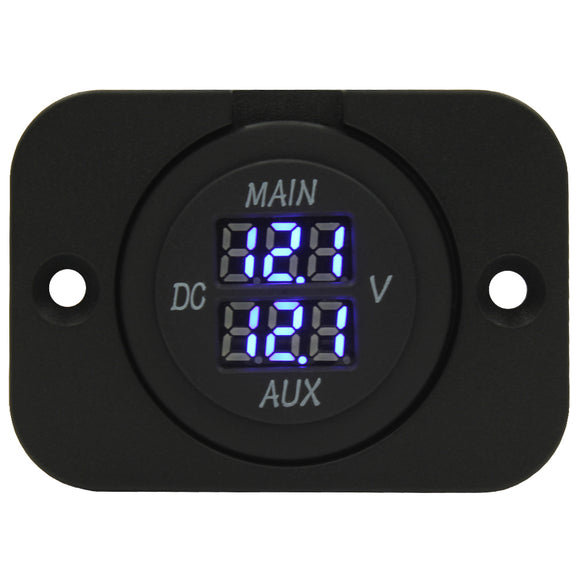 voltmeter round