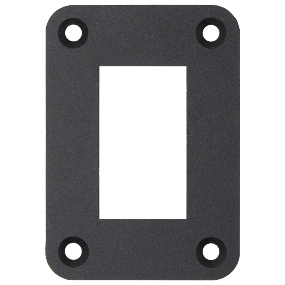 Aluminium 1 Gang Panel to suit Rocker Switches by Switch Boss