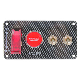 Race toggle switch panel