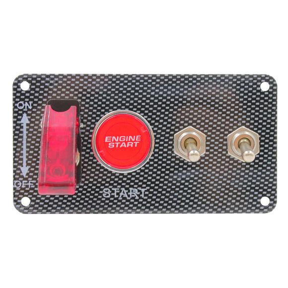 Race toggle switch panel