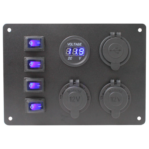 Mini Rocker Switch Panel