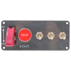 Race toggle switch panel