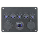 Round Toggle Switch Panel