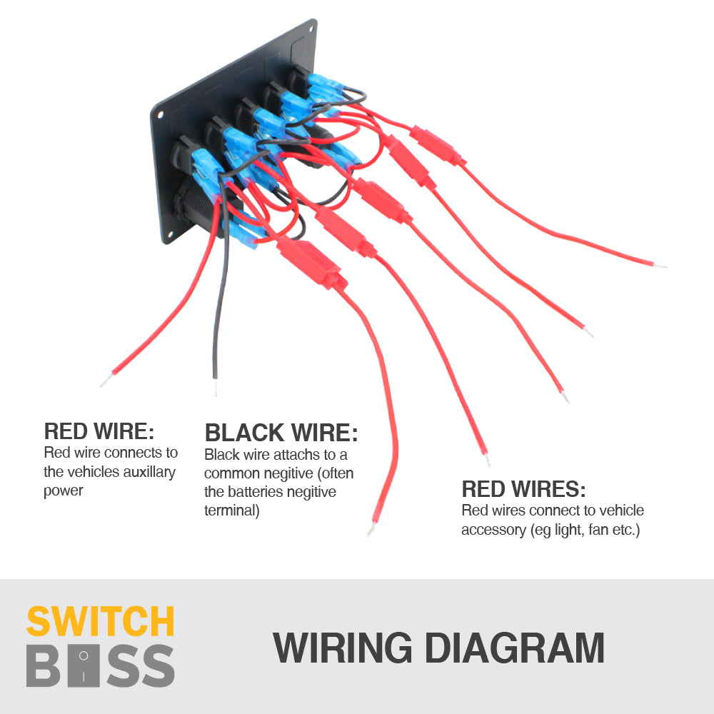 Round Toggle Switch Panel Wiring Diagram