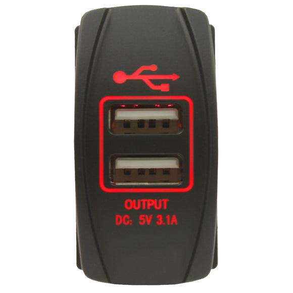 double usb charger car