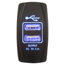 rocker switch usb charger