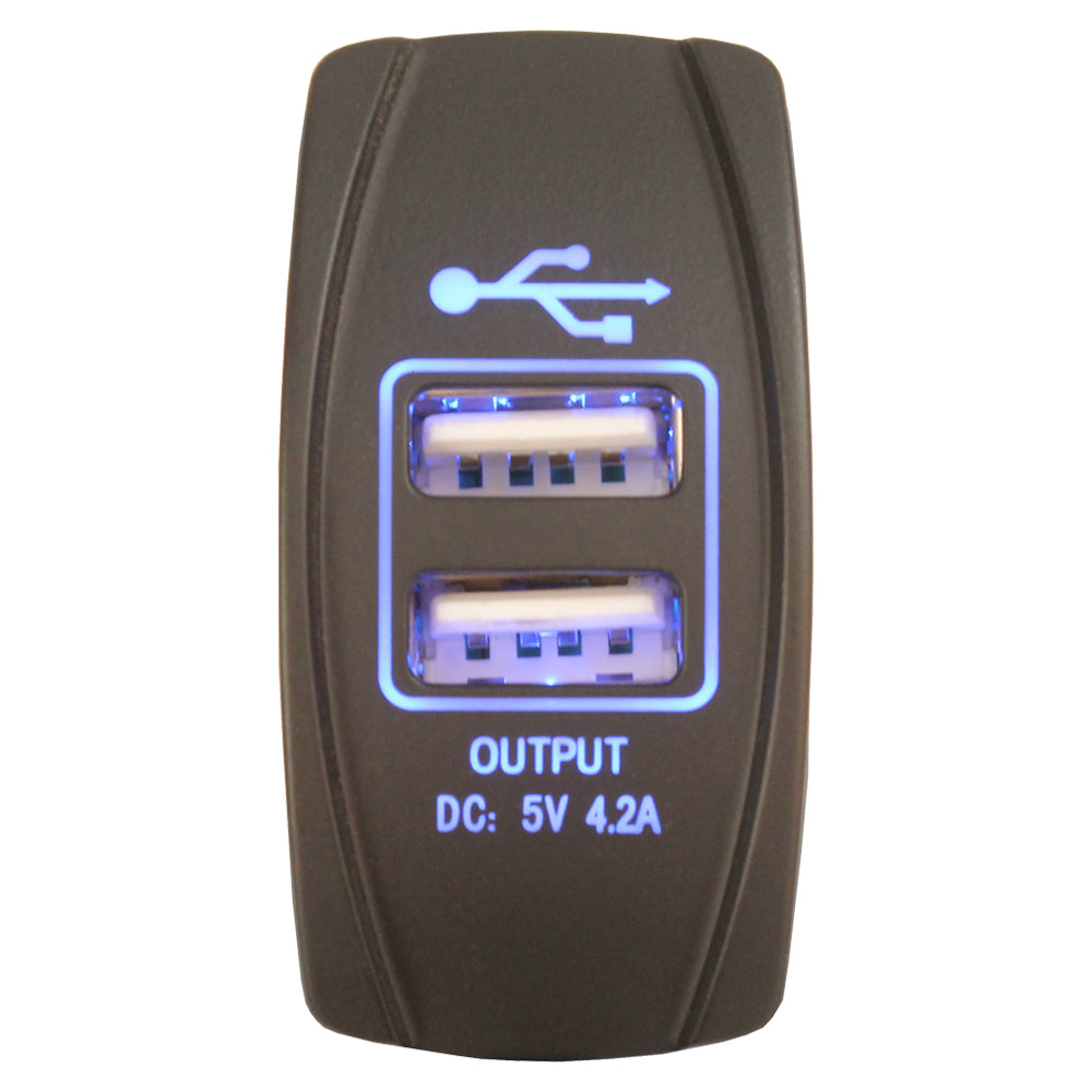 double usb charger car