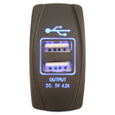 double usb charger car