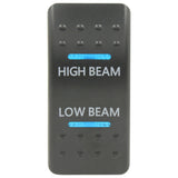 Rocker Switch cover High Beam Low Beam