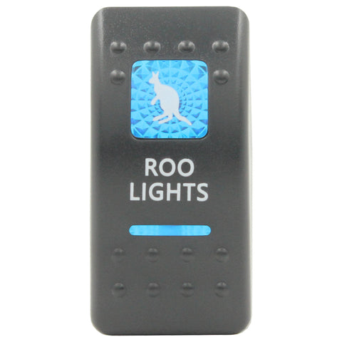 Custom Printed Rocker Switch Covers (Blue) by Switch Boss
