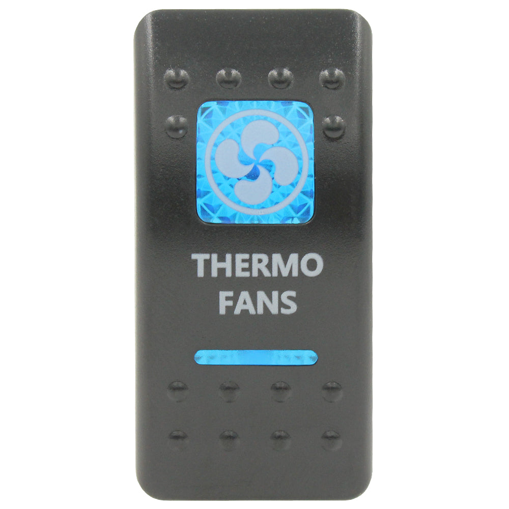 Rocker Switch Cover Thermo Fans