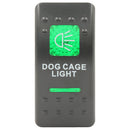 Rocker Switch Cover Dog Cage Light
