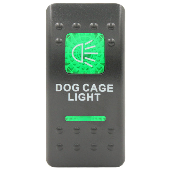 Rocker Switch Cover Dog Cage Light