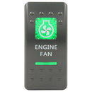 Rocker Switch Cover Engine Fan