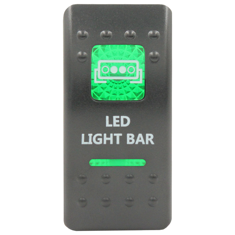 Rocker Switch Cover LED Light Bar