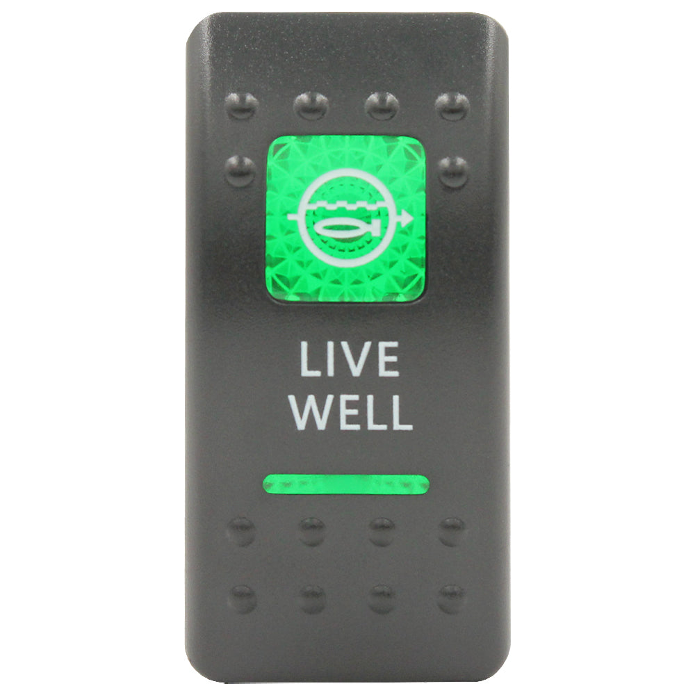 Rocker Switch Cover Live Well