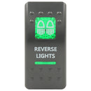 Rocker Switch Cover Reverse Lights