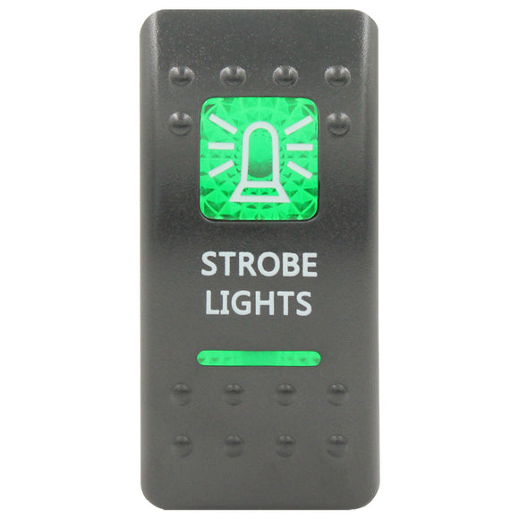 Rocker Switch Cover Strobe Lights