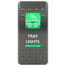 Rocker Switch Cover Tray Lights