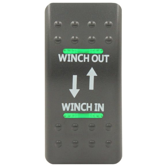 Rocker Switch Cover Winch Out/ Winch In