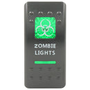 Rocker Switch Cover Zombie Lights