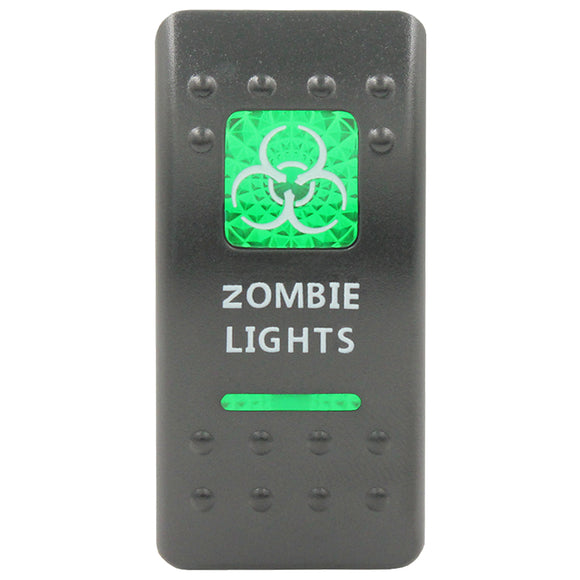 Rocker Switch Cover Zombie Lights