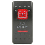 Rocker Switch Cover AUX Battery
