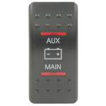 Rocker Switch Cover AUX Battery Main