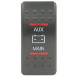 Rocker Switch Cover AUX Battery Main